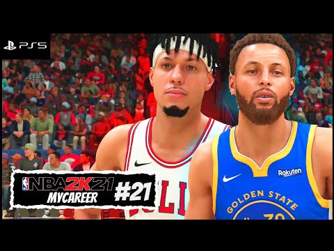 NBA 2K21 My Career Next Gen EP 21 - First Game As A Starter FULL GAME (PS5)