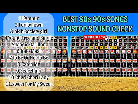 BEST 80s 90s SONGS_NONSTOP SOUND CHECK_DJ DARWIN REMIX