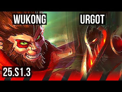 WUKONG vs URGOT (TOP) | KR Grandmaster | 25.S1.3