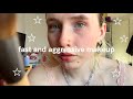 lofi asmr! [subtitled] fast/aggressive makeup roleplay!