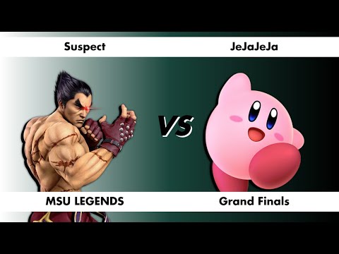 MSU LEGENDS Invitational Grand Finals   Suspect Kazuya vs JeJaJeJa Kirby