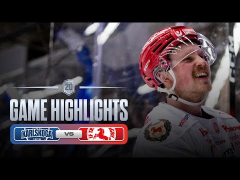 BIK Karlskoga vs. Troja-Ljungby | Highlights 10/1
