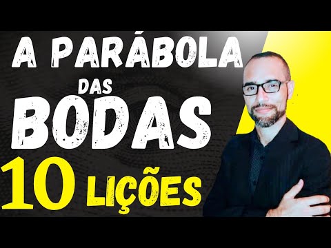 ✅️Pregação sobre a Parábola das Bodas. 10 Lições | Amilton Deolindo