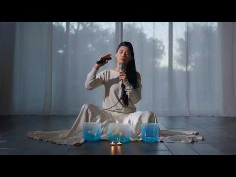 Voice of the Ether | 432 Hz | Etheric Blue Crystal Bowls