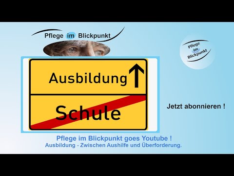 Pflege im Blickpunkt # 010 - Ausbildung - Zwischen Aushilfe und Überforderung *Themen Talk*