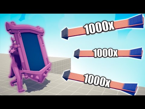 INDOMINUS REX MIRROR SHIELD vs 1000x OVERPOWERED UNITS - TABS | Totally Accurate Battle Simulator