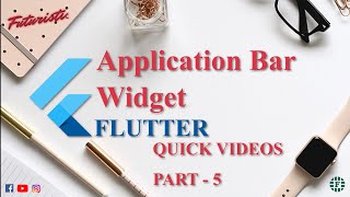 Application Bar (AppBar) [Flutter Step by Step] Part 5