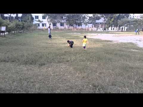 Wafiya & tahsan playing in uttar sector 4 park