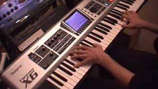 Roland Fantom X6 - Ladyhawke Main Title