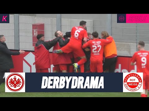 Eintracht-Wahnsinn in der Nachspielzeit! Drama im Topspiel | Eintracht Frankfurt II – RW Walldorf