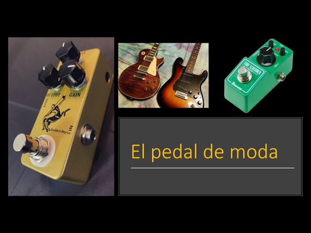 Vídeo relacionado con Mosky GOLDEN HORSE - Pedal Overdrive basado en Klon Centaur
