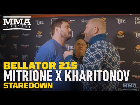 Bellator 215: Matt Mitrione vs. Sergei Kharitonov Media Day Staredown - MMA Fighting