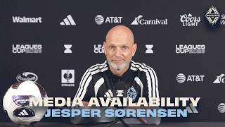 Jesper Sørensen MD-1 vs Atlante FC Media Availability ????️