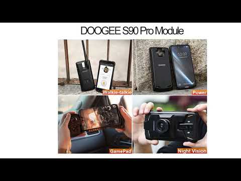 DOOGEE S90 Pro смартфон с 599-дюймовым дисплеем восьмиядерным процессором Helio P70 ОЗУ 6 ГБ ПЗУ 1.