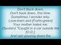 Saint Etienne - Don't Back Down Lyrics