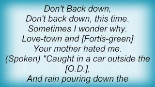Saint Etienne - Don't Back Down Lyrics