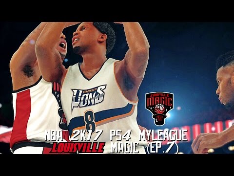 NBA 2K17 PS4 Louisville Magic MyLeague - CINCINNATI LIONS!!! (EP.7)