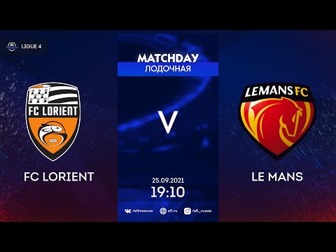 AFL21. France. Ligue 4.  FC Lorient - Le Mans