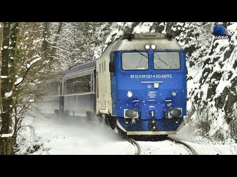 Trenurile Zăpezii în Defileul Crișului Repede 🚆❄🚅☃🚆 Snow Trains in Crișul Repede`s Canyon 2021