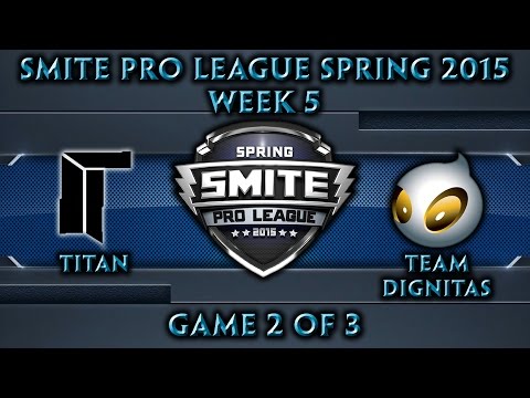 SPL: EU Week 5 - Titan vs. Team Dignitas (Game 2 of 3)