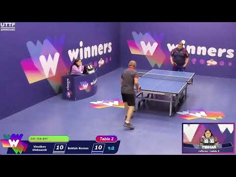 Winners League  25.09.21 Vinnikov Oleksandr - Boklah Roman  16:30