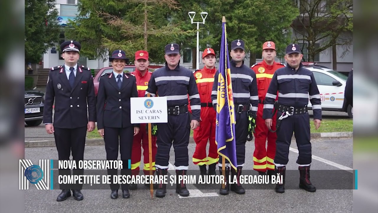 Competiție de descarcerare și prim ajutor, la Geoagiu Băi