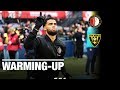 LIVE | Warming-up Feyenoord voor inhaalduel