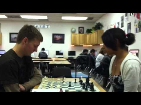 Brock and I's last game of chess