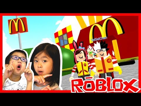 マクドナルド🍔🍟  オービー (アスレ) に挑戦だ！マクドナルドからの 脱出🏃🏼 ゲーム 実況  ROBLOX Escape McDonalds HQ!