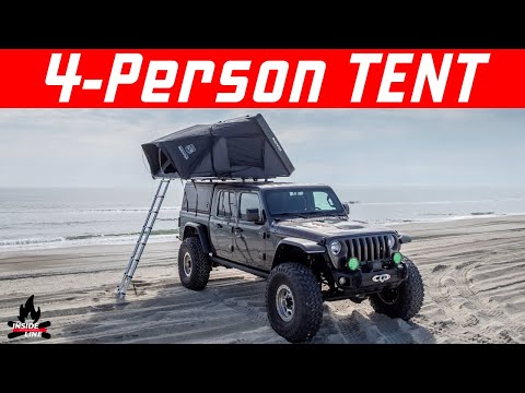 iKamper Skycamp 3.0 Four Person Roof Top Tent Review Jeep Gladiator Rubicon Build | Inside Line