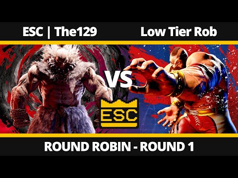 ESC 67 - Round 1 - ESC | The129 (Akuma) Vs. Low Tier Rob (Zangief) - SF6 UK Local Tournament