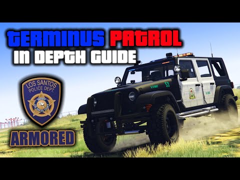 GTA Online: Terminus Patrol In Depth Guide (The FIRST Armored Police Vehicle!)
