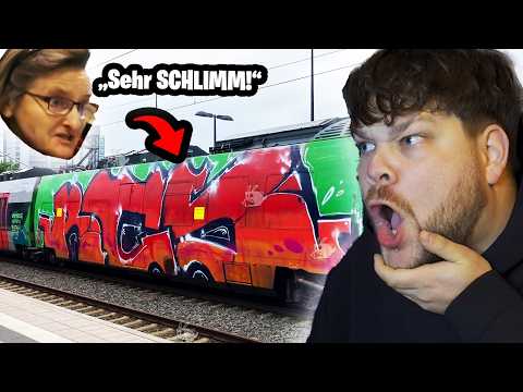 Graffiti in Leipzig | Züge werden BESCHMIERT (RCS BM45 ORG 1UP) DOKU