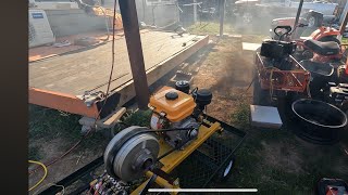 Amazon 196cc Chinese Diesel Full Load Test Generating Power