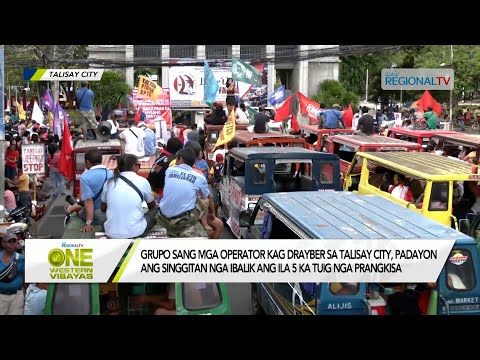 One Western Visayas: Mga operator kag driver sa Talisay City hiling na ibalik ang kanilang franchise