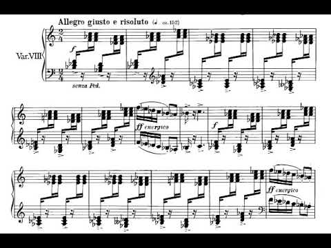 Miklós Rózsa - The Vintner's Daughter for Piano, Op. 23 (1952) [Score-Video]