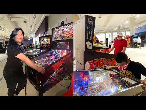 Vintage pinball games get a second life for all to play at this Long Island mall