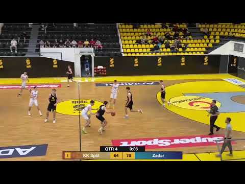 KKSplit u19 vs KK Zadar u19