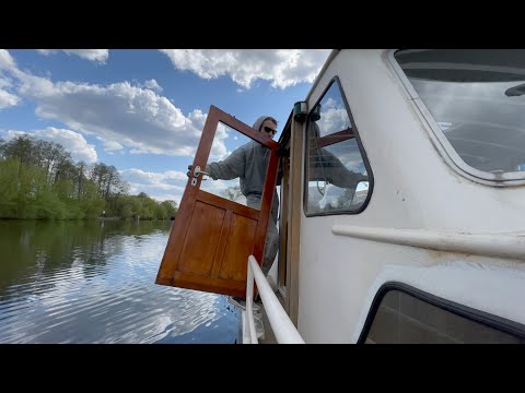 Fixing the Doors of my 40ft Steel Boat