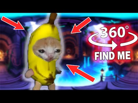 Banana Cat 360° Finding Challenge #2