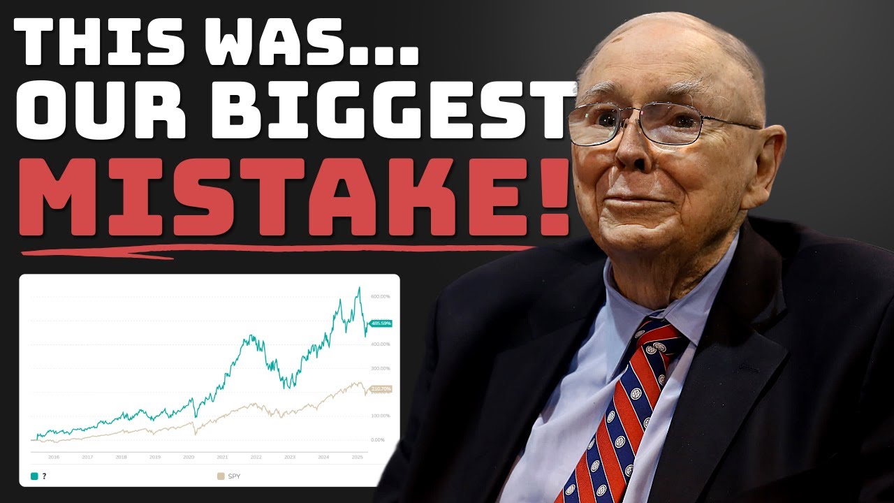 Warren Buffett and Charlie Munger: Our biggest investing mistake (and what you can learn from it)