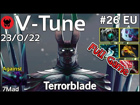 V-Tune [Aachen] plays Terrorblade!!! Dota 2 Full Game 7.21