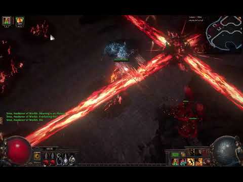 POE - Heist -Melting Sirus 8 in 4:40min (Marauder:Chieftain Ancestral Warchief)