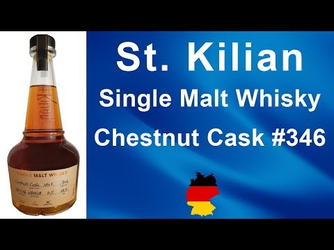 St Kilian Chestnut Cask #346 German Single Malt Whisky Review #305 from WhiskyJason