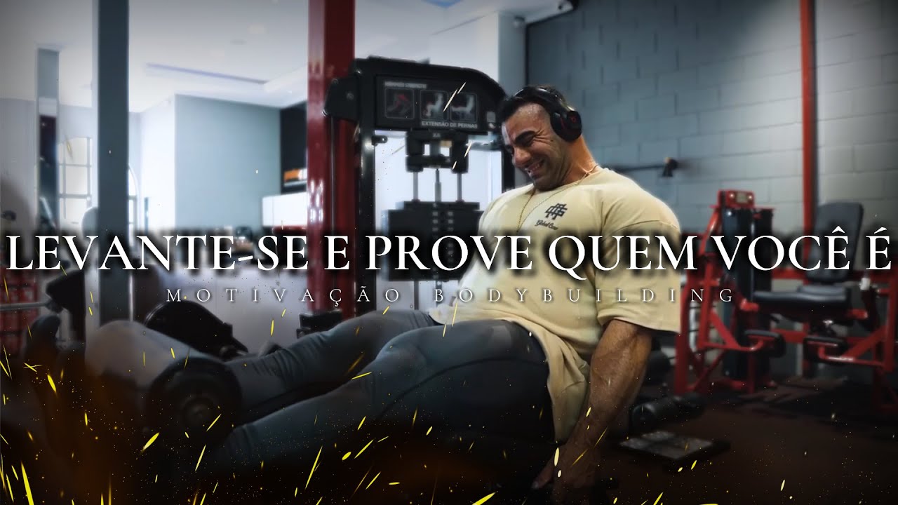 Desistir? Não Define Quem Você É! - Motivação Bodybuilding