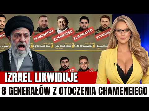 PILNE: Izrael uderza, zabija 8 irańskich sprzymierzonych generałów | Analiza wojskowa