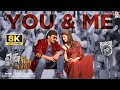 You And Me 8K Video Song Khaidi No 150 Chiranjeevi Kajal Aggarwal Devi Sri Prasad