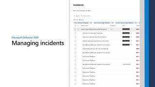 How to manage incidents - Microsoft Defender XDR