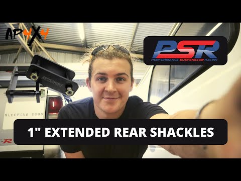Extended Shackles Installation // D22 Navara