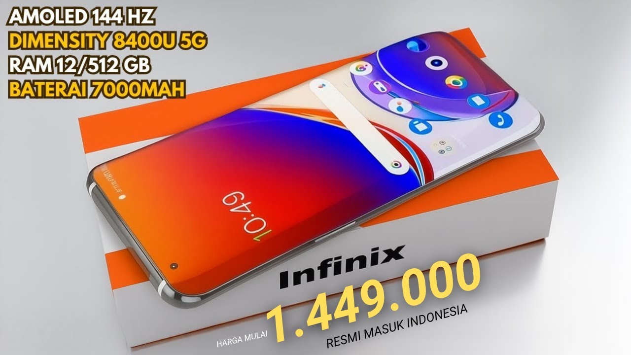 BARU RILIS MENGGEBRAK PASAR‼️RAM 12/512GB, 7000mAh - HP INFINIX TERBARU NOVEMBER 2025
